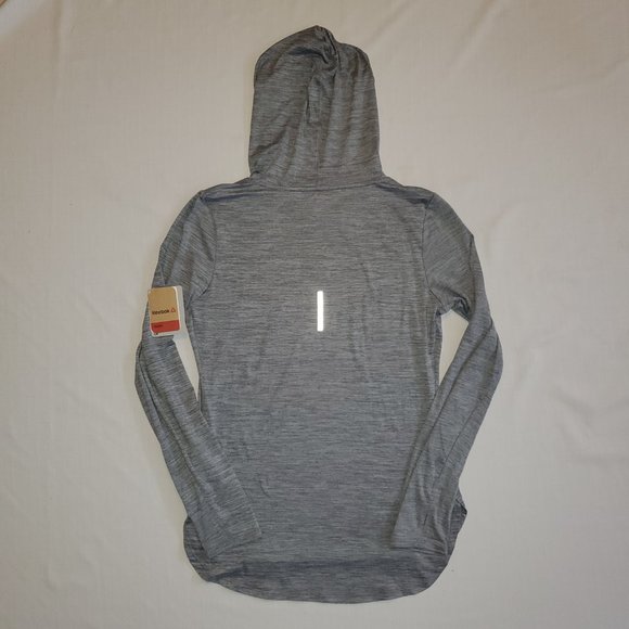 Reebok Training Slim Top Hoodie Moisture Management Women's Size Large NWT - Picture 4 of 4